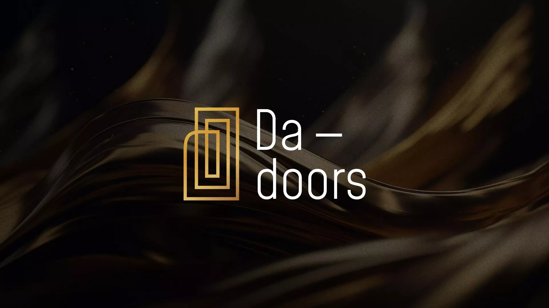 Разработка логотипа для компании «DA-DOORS» в Оренбурге